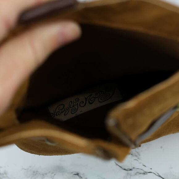 Naughty Monkey Brown Suede Leather Ankle Harness Boots Size 8 Women's - Picture 7 of 9